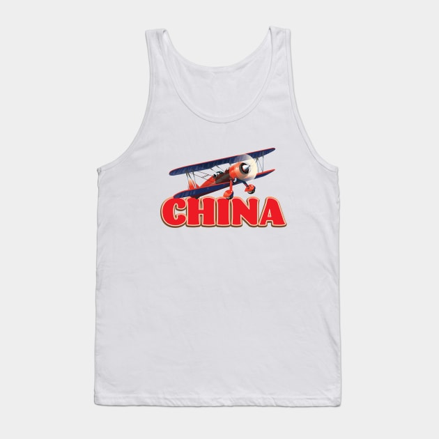 China Tank Top by nickemporium1